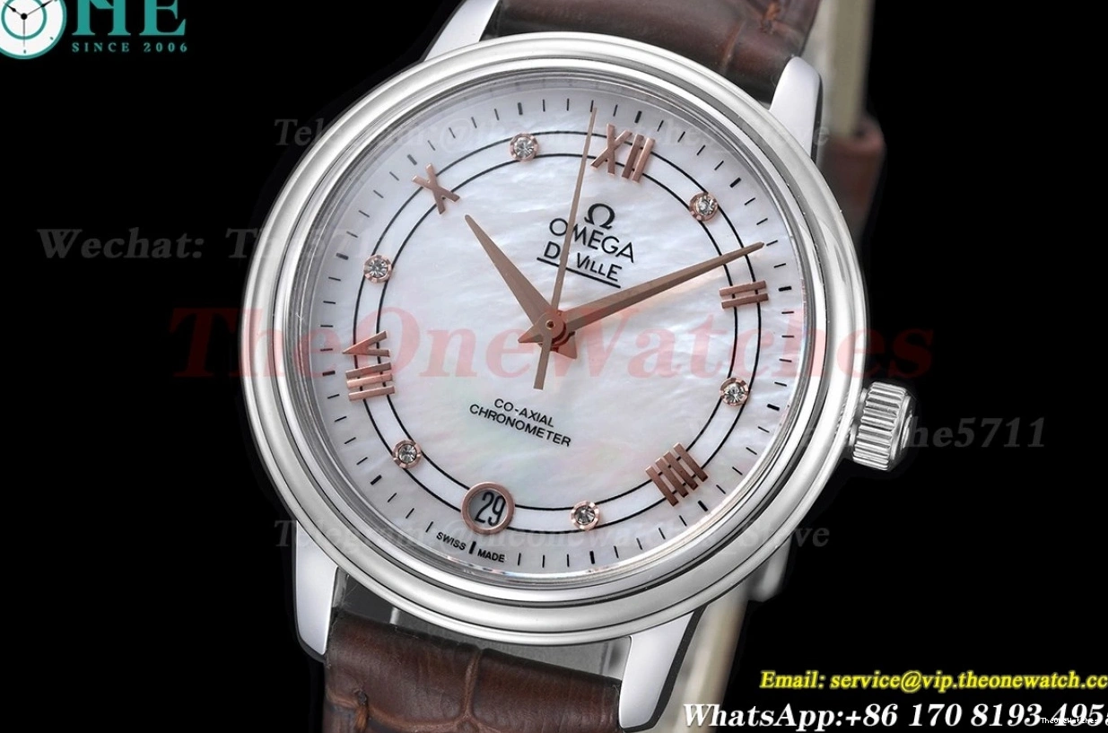 SS De Mop Ville MY8215 LE 32.7mm GDF Dial Ladies 0423